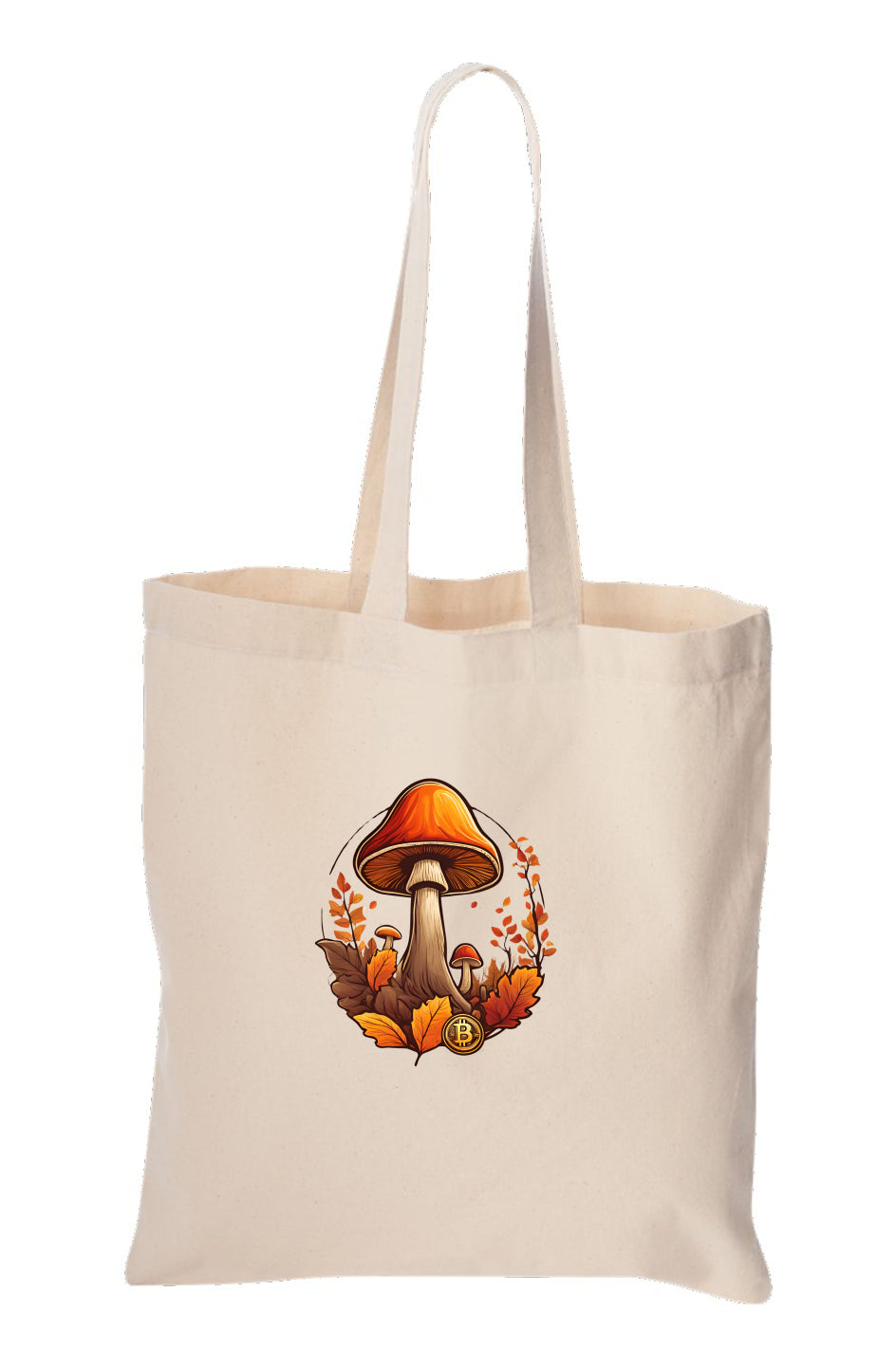 Mushroom Tote Bag Bitcoin