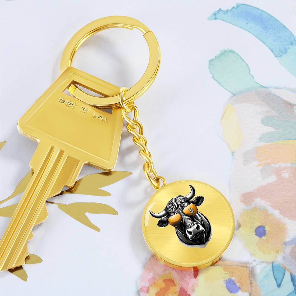 Bitcoin Bull: Crypto Keychain