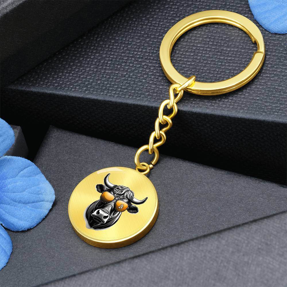 Bitcoin Bull: Crypto Keychain