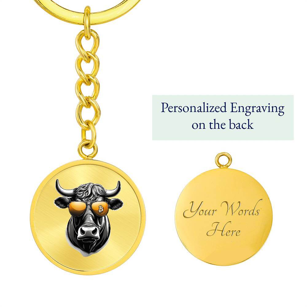 Bitcoin Bull: Crypto Keychain